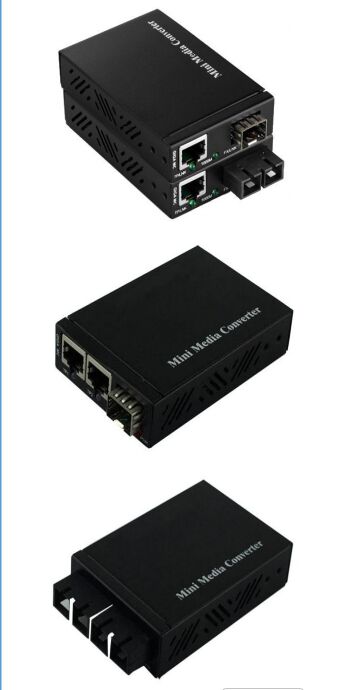 Convertisseur de média Mini 10/10011000Base-TX vers 1000Base-FX