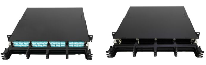 Tableau de connexions de cassette MPO haute densité 1U 2U 4U