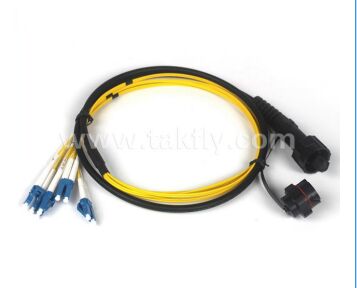 Cordon de raccordement extérieur étanche ODVA-MTP 8-24 cœurs en option | Réseau fibre optique | Centre de données