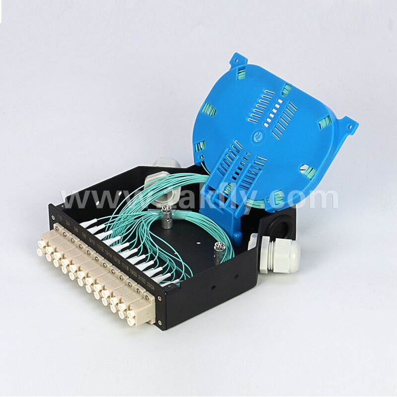 DIN RAIL boîte de terminaux en fibre optique/panneau de patch en fibre optique/ODF/cadre de distribution optique/ODF pour câbles en fibre optique