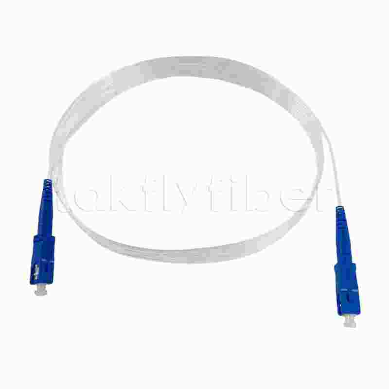 CPR Eca Certified SC SM G657A 2.0*3.0mm Invisible Fiber Optic Patchcord for FTTH and FTTR