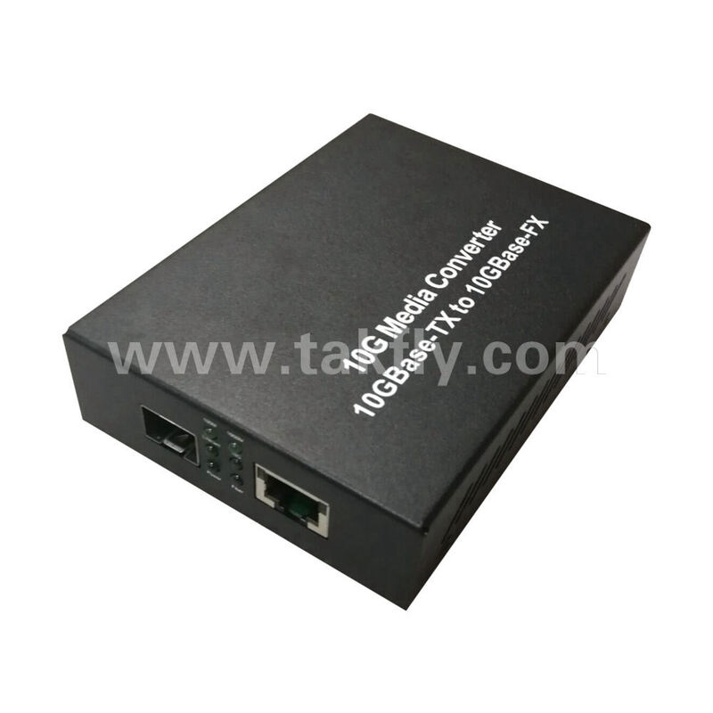 Convertisseur multimédia 10g SFP+ et RJ45 Port fibre optique pour FTTH Data Center Telecom
