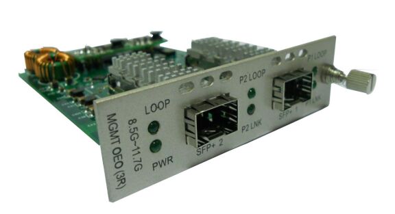 8.5G~11.7G OEO Convertisseur de fibres multimédias AC220V Signal à longue portée non géré (3R Repeater)