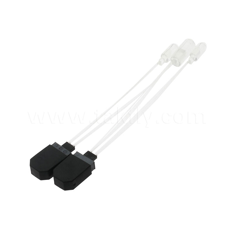 2 x MT Ferrule à 3 x FA Fibre Array Cable à fibre optique pour les télécommunications à haute densité