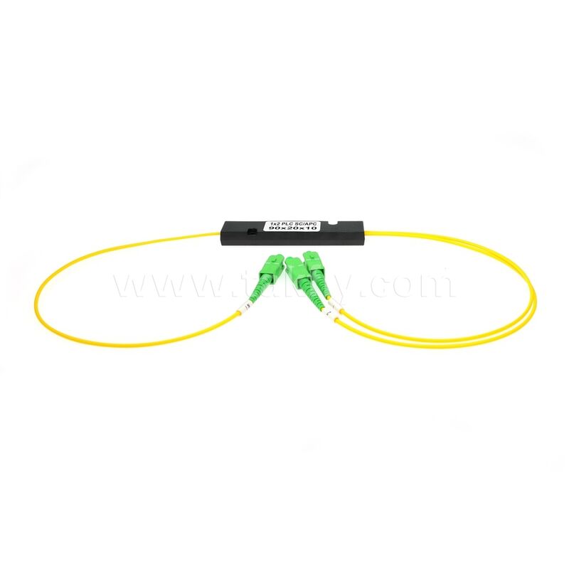 Répartiteur de fibre PLC – Mini boîtier ABS 3,0 mm, SM G657A1, SC/APC, pour le couplage et la distribution de signaux optiques dans les systèmes PON