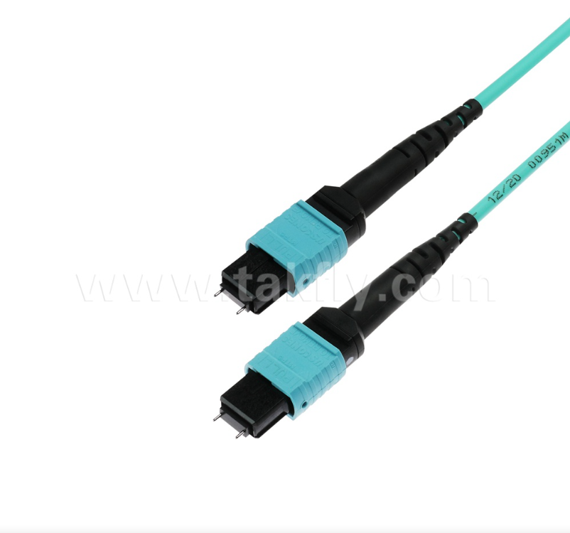 Câble principal MPO/MTP OM4 à 16 fibres – Haute densité, faible perte d'insertion pour les centres de données hyperscale (prêt pour 40G/100G/400G)