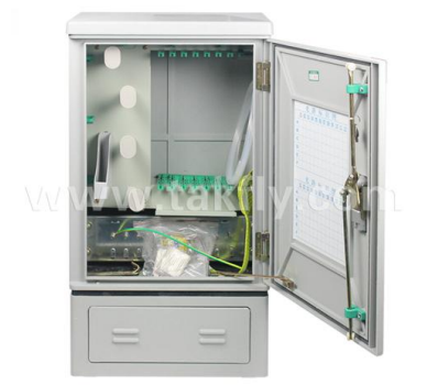 96 cœurs type plancher Cabinet de connexion croisée en fibre optique -- solution de réseau de haute capacité