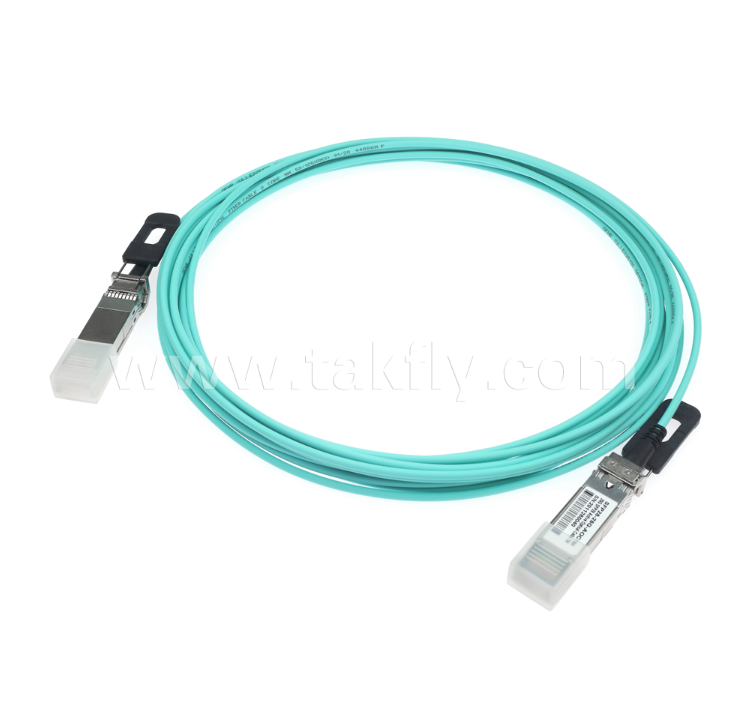 25G SFP28 AOC – Interconnexion fibre économique à courte portée pour connexion rack à rack