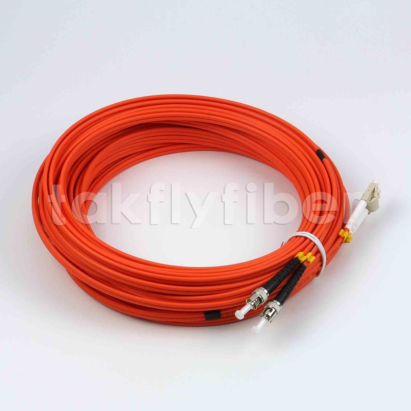La correction duplex de fibre d'UPC millimètre attachent le St de 3.0mm LSZH à LC OM1 OM2 RPA