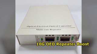 Répéteur fibre 10G OEO SFP+ vers SFP+