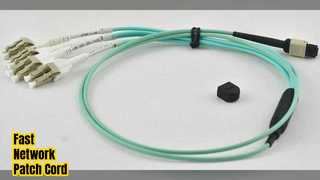 Cordon de brassage SC-LC 12F : connexion réseau fiable