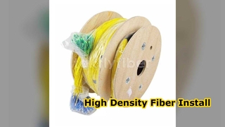 Cordon de brassage de sortance de câble de dérivation à fibre optique de 12 à 144 noyaux