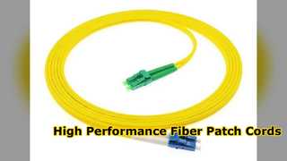 Solution optique de haute performance de corde de correction de fibre de LC LC
