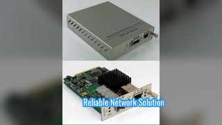 Connexion réseau fiable du convertisseur de média géré