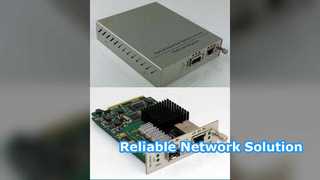 Connexion réseau fiable du convertisseur de média géré
